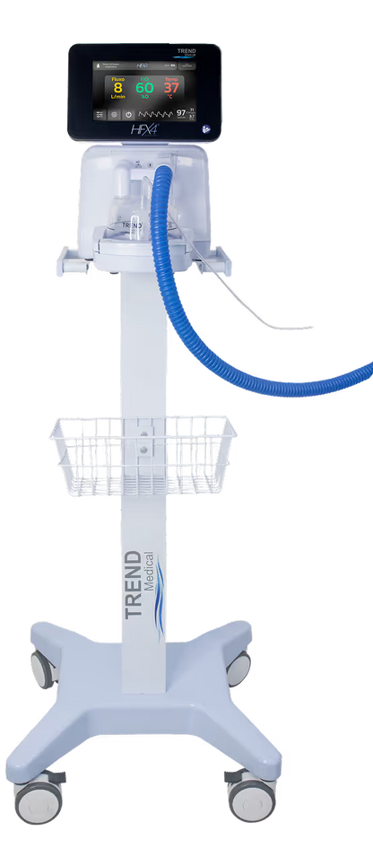 Umidificador aquecido com gerador de fluxo integrado HFX4 Trend Medical