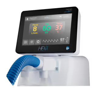 Umidificador aquecido com gerador de fluxo integrado HFX4 Trend Medical