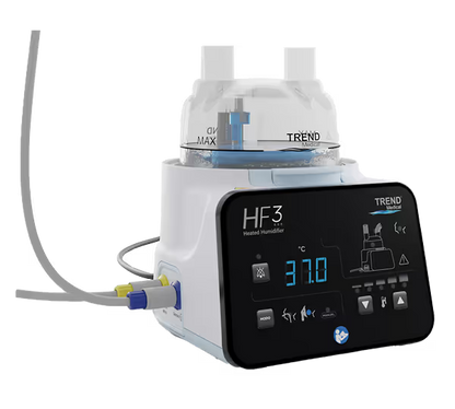 Umidificador aquecido servocontrolado HF3 Trend Medical