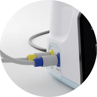 Umidificador aquecido servocontrolado HF3 Trend Medical