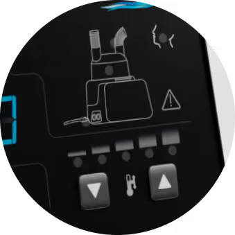 Umidificador aquecido servocontrolado HF3 Trend Medical