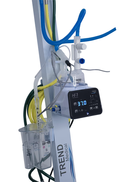 Umidificador aquecido servocontrolado HF3 Trend Medical