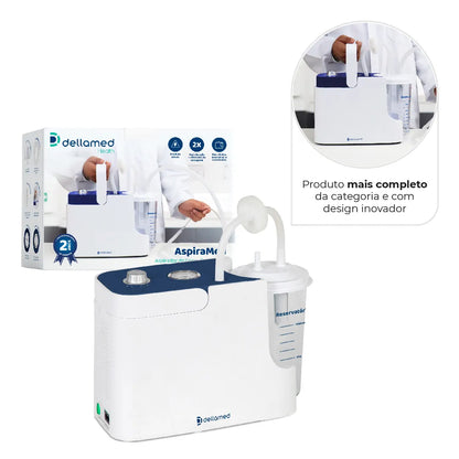 Aspirador de Fluídos e Secreções Maxmed
