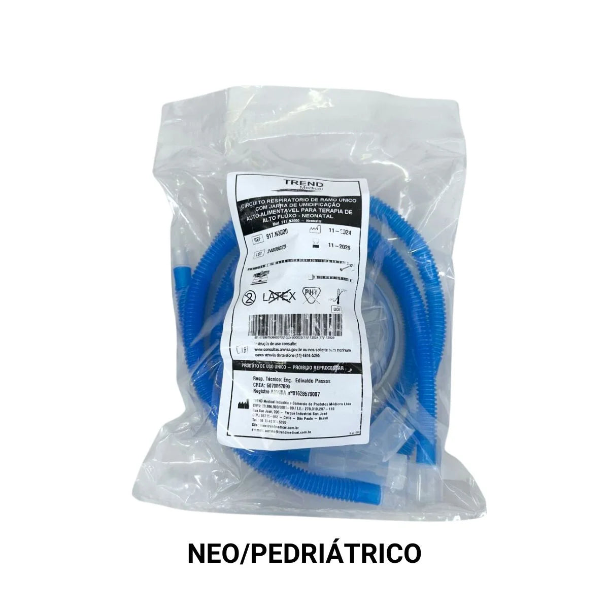 Circuito Respiratório para Terapia de Alto Fluxo Adulto - Trend Medical
