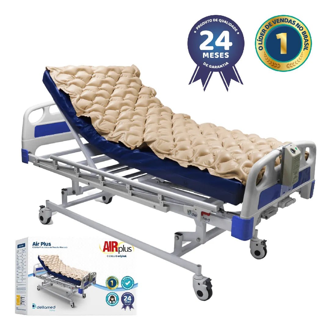 Colchão Pneumático para Tratamento de Escaras até 135 Kg Air Plus - Capital Médica Ltda