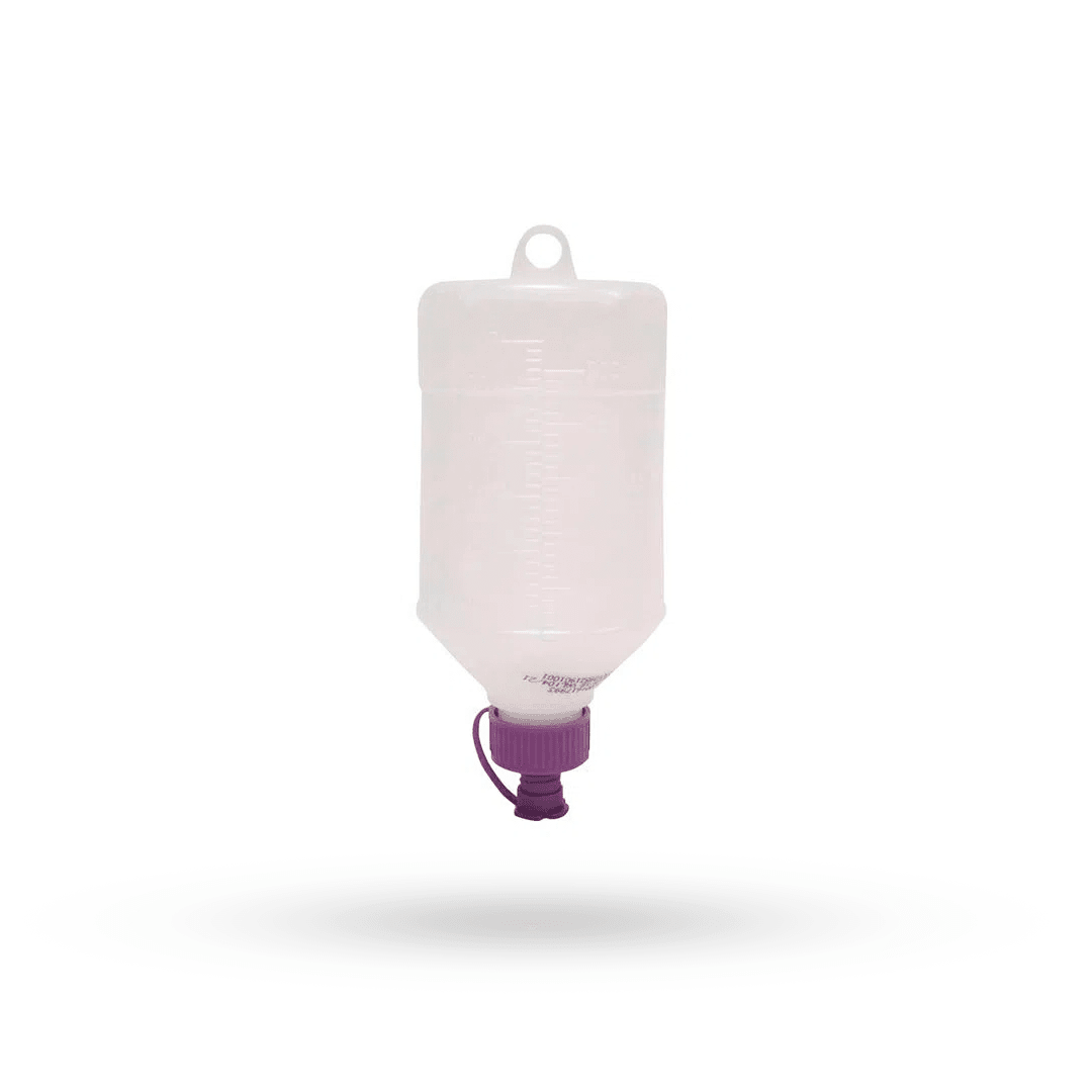 Frasco de Alimentação Enteral Nutriz com Conexão em Cruz 300ML - Capital Médica Ltda