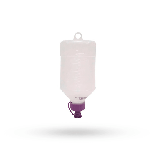 Frasco de Alimentação Enteral Nutriz com Conexão em Cruz 300ML - Capital Médica Ltda