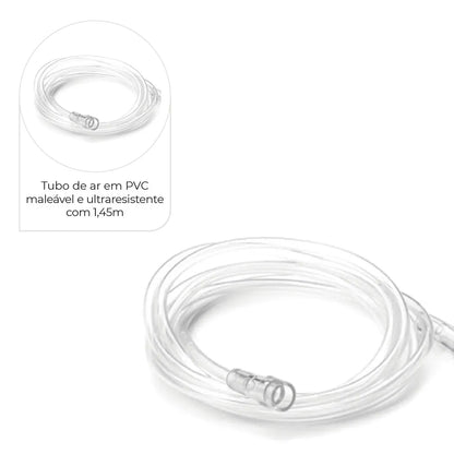 Nebulizador Inalador de Ar Comprimido Adulto e Infantil