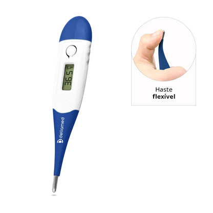 Termômetro Clínico Haste Flexível