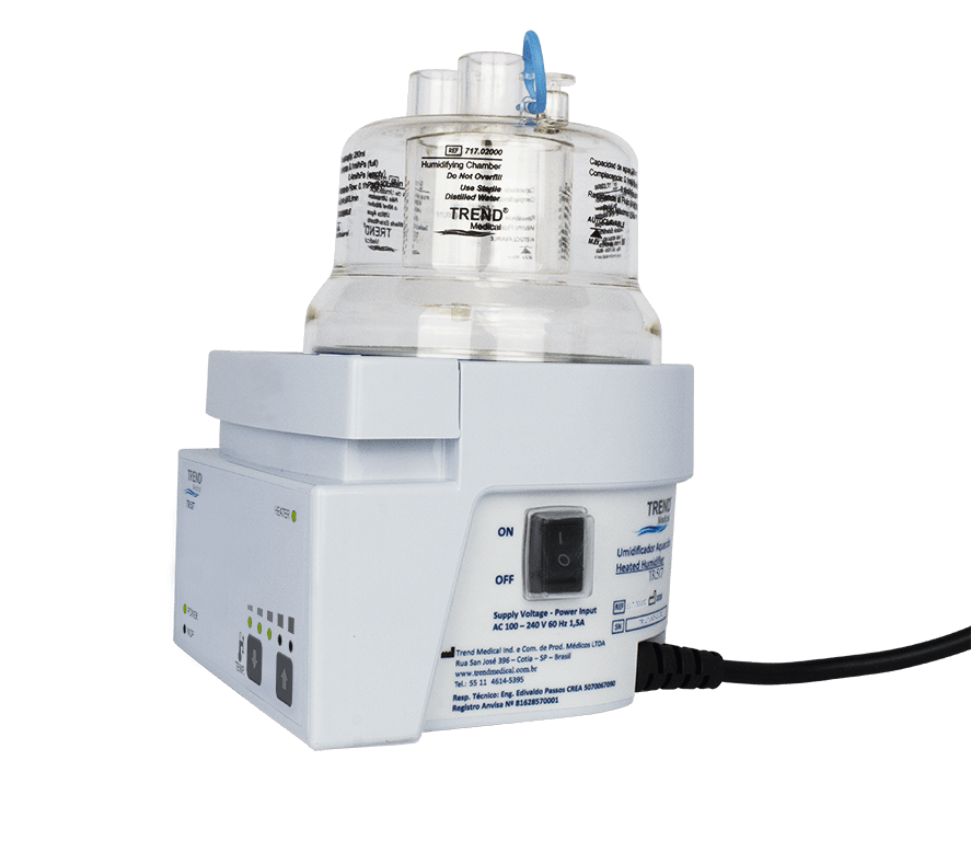 Umidificador Aquecido para ventilação mecânica TR517 - Capital Médica Ltda