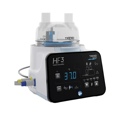 Umidificador aquecido servocontrolado HF3 Trend Medical - Capital Médica Ltda